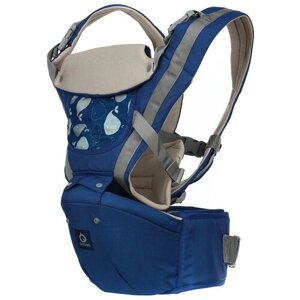 Эрго рюкзак хипсит кенгуру Aiebao 3-36 месяцев / рюкзак-слинг для новорожденных/ кенгуру для переноски/ рюкзак-переноска (красный)