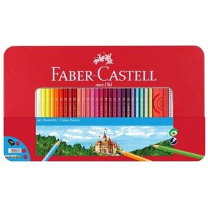 Faber-Castell Цветные карандаши Замок, 60 цветов (115894)