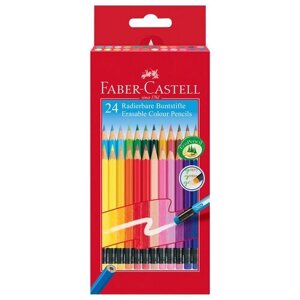 Faber-Castell Карандаши цветные 24 цвета (116625) разноцветный