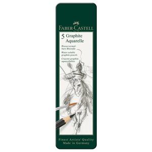 Faber-Castell Набор акварельных чернографитных карандашей 5 шт. (117805)