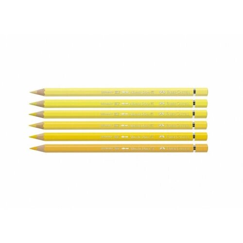 Faber-Castell Набор акварельных карандашей Faber-Castell "Durer" жёлтые оттенки, 6шт от компании М.Видео - фото 1
