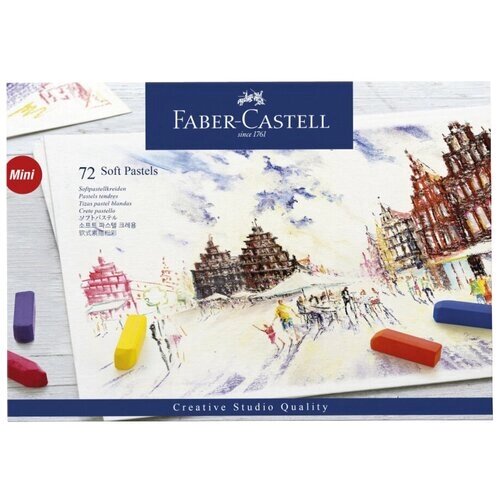 Faber-Castell Набор мягкой пастели Creative Studio, 72 цвета от компании М.Видео - фото 1