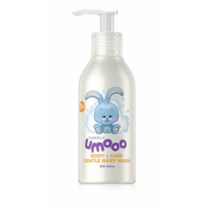 Faberlic Нежный детский гель для очищения кожи и волос Umooo 0+200 мл