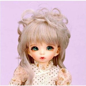 Fairyland Wig LFW-19 (Серебристо-золотистый парик размер 15-18 см для кукол ЛиттлФи Фейриленд)