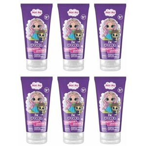 FAMILY COSMETICS Универсальное средство для купания детей Mini Me Мыльная Краска ЁЖ и вика, 100мл, 6 шт