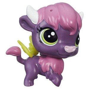 Фигурка Littlest Pet Shop Бизон Бижу с крыльями B2169