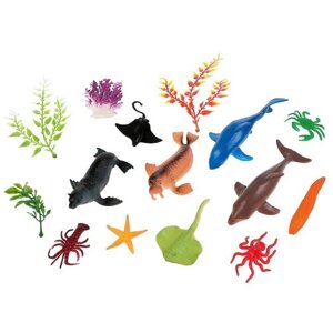 Фигурки Играем вместе Рассказы о животных: Подводный мир B1084601-R, 11 шт.