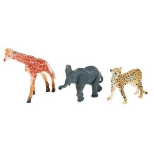 Фигурки Играем вместе Рассказы о животных - Животные Африки B1358377-R, 3 шт.