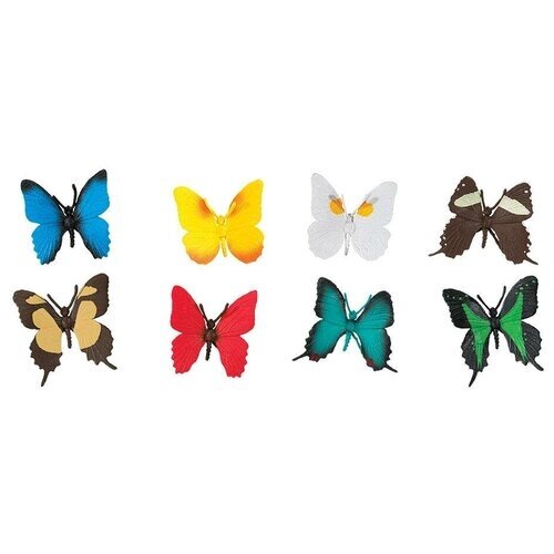 Фигурки Safari Ltd Бабочки 684504, 8 шт. от компании М.Видео - фото 1
