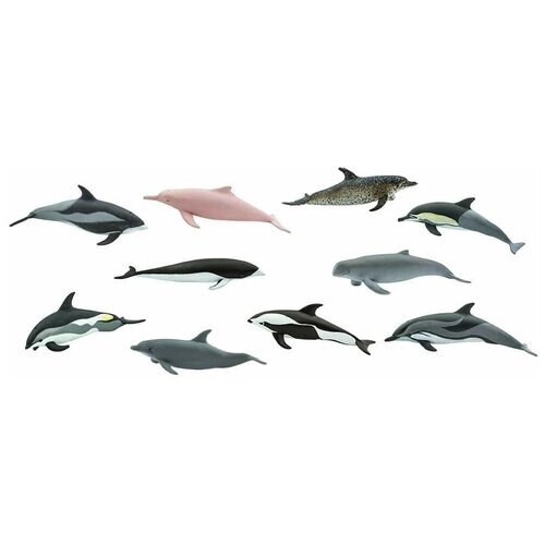 Фигурки Safari Ltd Дельфины 100475, 10 шт. от компании М.Видео - фото 1