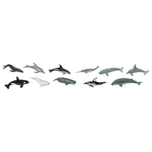 Фигурки Safari Ltd Киты и дельфины 694704, 11 шт.