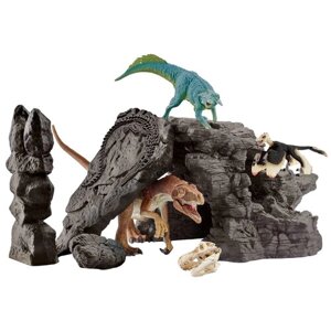 Фигурки Schleich Пещера динозавров 41461, 3 шт., 7 дет.