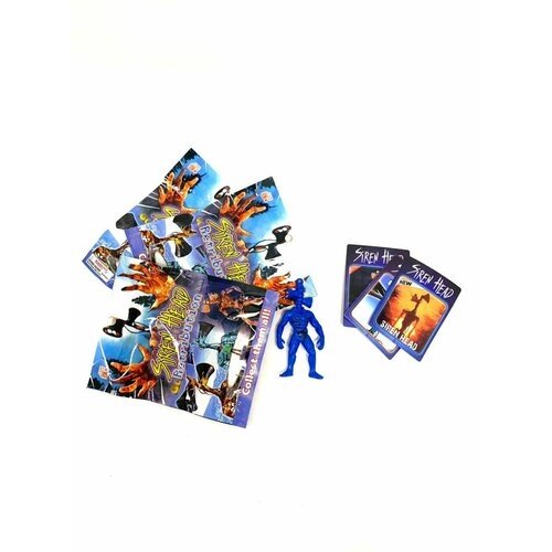 Фигурки Сиренеголовый игрушки 5 пакетиков-сюрпризов и карточки