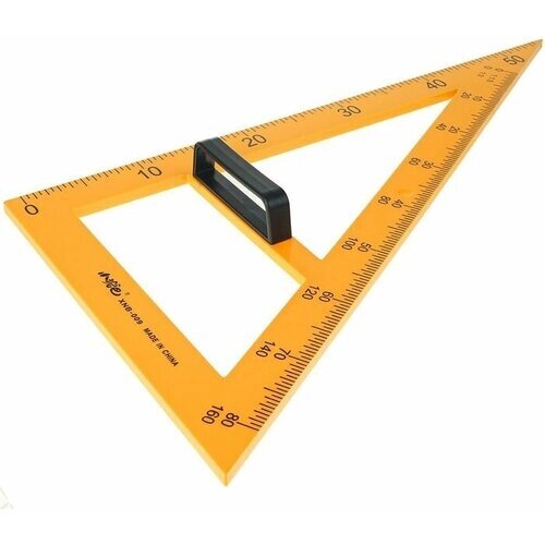 FlowMe Треугольник для школьной доски, с держателем, прямоугольный, 30° от компании М.Видео - фото 1