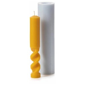 Форма для свечей "Неоконченный виток", высота 145 мм