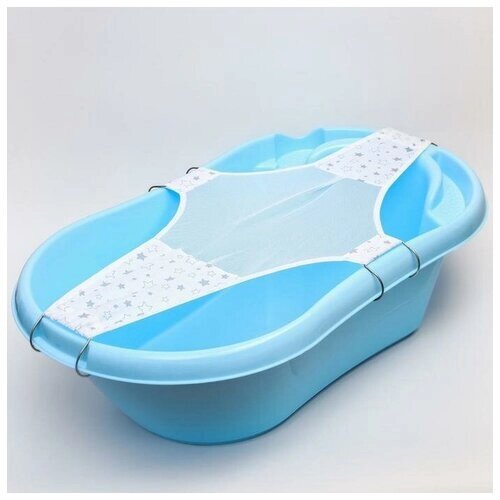 Гамак для купания новорожденных, сетка для ванночки детской, «Куп-куп» 80 cм, Premium цвет белый от компании М.Видео - фото 1