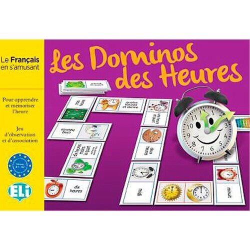 GAMES: [A1-A2]: LES DOMINOS DES HEURES (New Ed) / Домино-время, ур. A1-A2 от компании М.Видео - фото 1