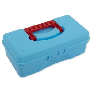 Gamma Коробка для шв. принадл. OM-015 пластик 23.5 x 12.5 x 8 см голубой
