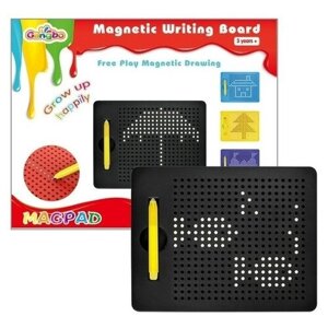 Gangbo Magpad Магнитный планшет для рисования 3+380 магнитов, 21.6х17.3 см