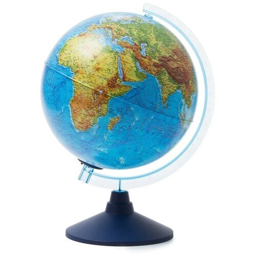 Глобен Интерактивный глобус Земли D-25см физико-политический рельефный с подсветкой. Очки виртуальной реальности (VR) в комплекте от компании М.Видео - фото 1