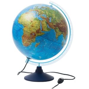 Глобен Интерактивный глобус Земли D-32см физико-политический с подсветкой. Очки виртуальной реальности (VR) в комплекте. INT13200288