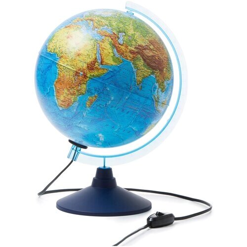 Глобус физический 250мм с подсветкой Классик Евро Ке012500189 в Екатеринбурге от компании М.Видео - фото 1