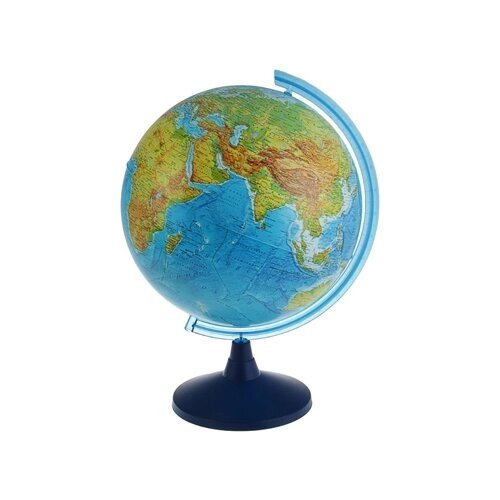 Глобус физический Globen Классик Евро 400 мм (Ке014000242), синий от компании М.Видео - фото 1