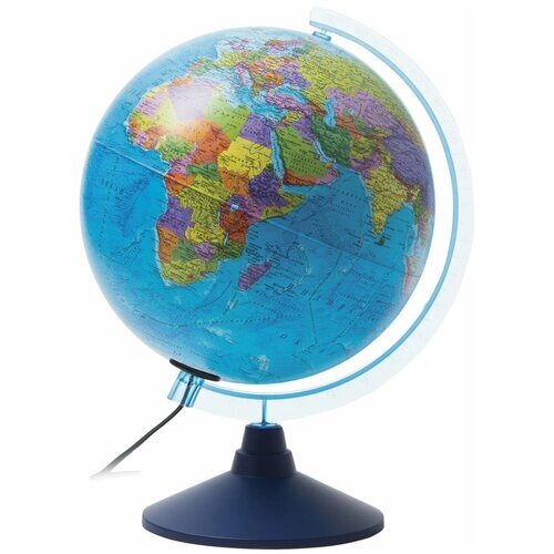 Глобус политический GLOBEN "Классик Евро", диаметр 250 мм, с подсветкой, Ке012500190 от компании М.Видео - фото 1