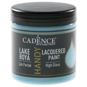 Глянцевая акриловая краска Cadence Handy Lacquered Paint. Light Turquoise L-23