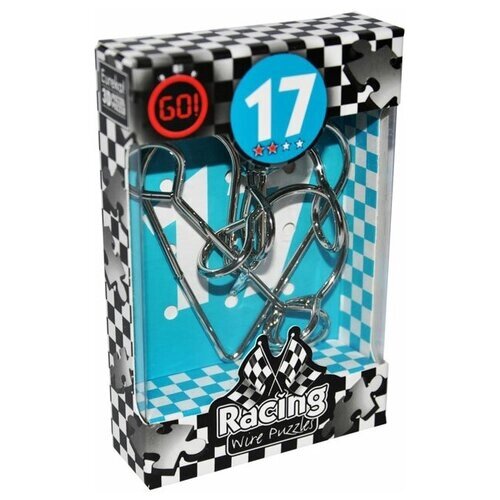 Головоломка Eureka 3D Puzzle Racing Wire Puzzles 17 сложность 2 (473287) серебристый от компании М.Видео - фото 1