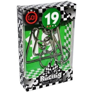 Головоломка Eureka 3D Puzzle Racing Wire Puzzles 19 сложность 2 (473289/473319) серый