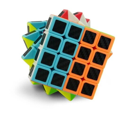 Головоломка Lefun Кубик Рубика 4х4х4 Neon (black) от компании М.Видео - фото 1
