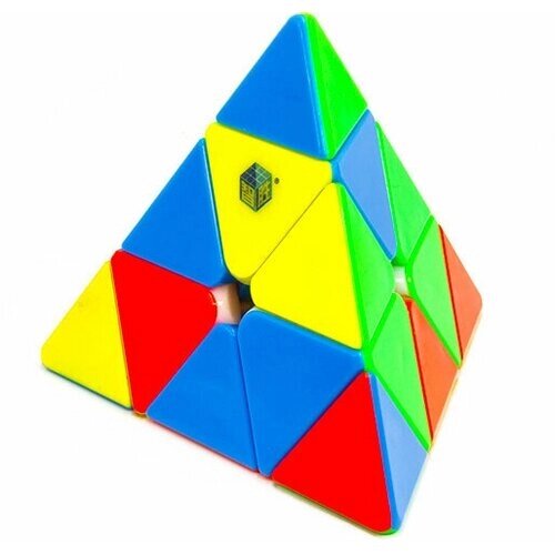 Головоломка Пирамидка Рубика YuXin Pyraminx Little Magic / Цветной пластик от компании М.Видео - фото 1