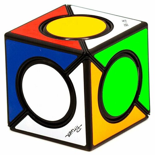 Головоломка QiYi MoFangGe Six Spot Cube Черный от компании М.Видео - фото 1