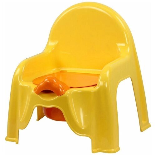 Горшок -стульчик М1328 светло-желтый (6/1) .