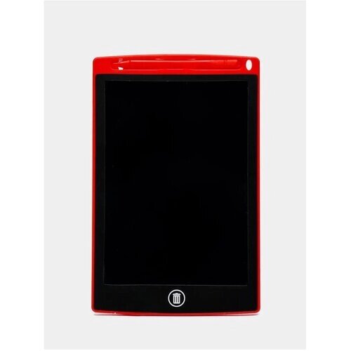 Графический планшет для заметок и рисования LCD 10" (25,4см) , красный от компании М.Видео - фото 1