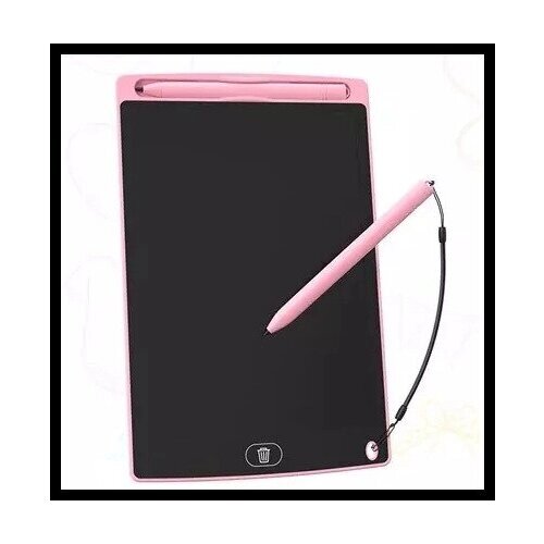 Графический планшет для заметок и рисования LCD Writing Tablet 8'5, розовый от компании М.Видео - фото 1