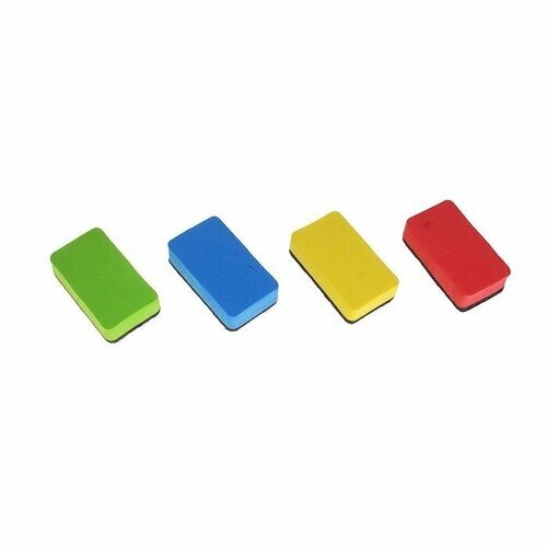 Губка для доски «Универсал», цвета микс, 7  4 см (комплект из 48 шт) от компании М.Видео - фото 1