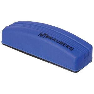 Губка для стирания BRAUBERG 230997, 6 шт, синий