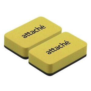 Губка для стирания магнитно-маркерная Attache Economy 881290, желтый
