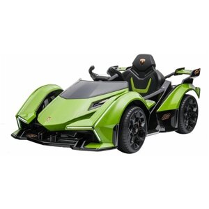 Harley Bella Детский электромобиль Lamborghini V12 Vision Gran Turismo 4WD 12V - HL528-LUX-GREEN