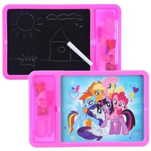 Hasbro Доска для рисования с маркером-стиралкой "Пони", My little pony розовый
