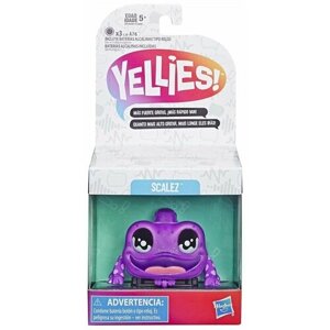 Hasbro Yellies - Интерактивная игрушка "Ящерица"3 Scalez, 1 шт
