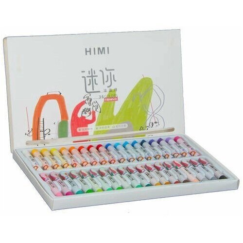HIMI MIYA/ Пастель/ Набор масляная пастель mini HIMI 36 цветов FC. YH. HM. 003 от компании М.Видео - фото 1