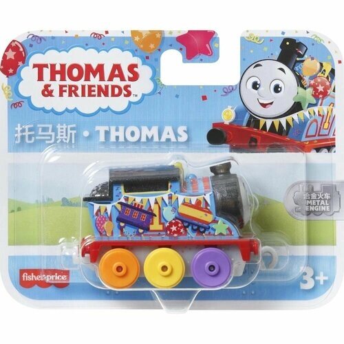 HMC32 Паровозик Thomas & Friends металлический герои мультфильмов Томас и его друзья Thomas от компании М.Видео - фото 1