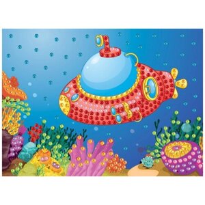 Hobbius Мозаика "Hobbius. Подводная лодка", арт. MDS-05, 19,5x26,5 см