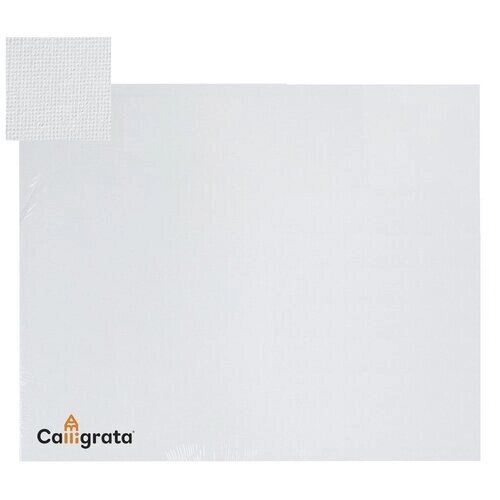 Холст Calligrata на картоне 30х35 см, 7649591 белый 35 см 30 см от компании М.Видео - фото 1