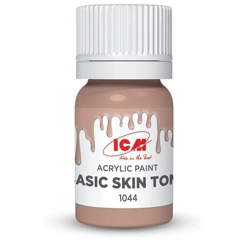 ICM Краска акриловая, Основной тон кожи (Basic Skin Tone), 12 мл, C1044 от компании М.Видео - фото 1