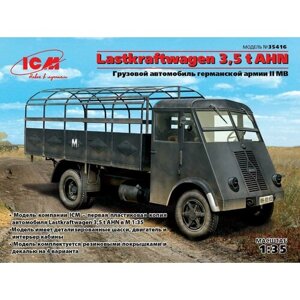 ICM Сборная модель Lastkraftwagen 3,5 t AHN, Грузовой автомобиль германской армии, II МВ, 1/35