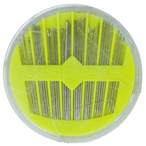 Иглы для шитья Gamma ручные, в круге, малые, в пластиковой упаковке, 30 шт (HN-03)